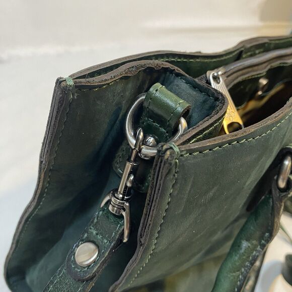Patricia Nash Green Suede Bag - Picture 16 of 16